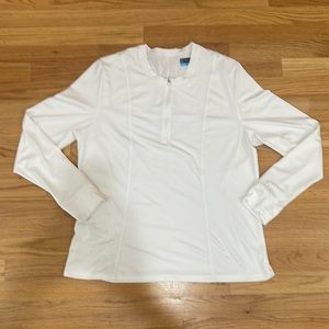 PGA TOUR 1/3 Zip Pullover - XL (white)